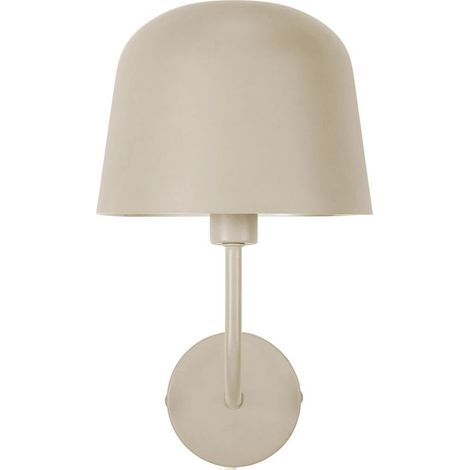 Applique murale intérieure beige pour ampoule E14 (1/3)