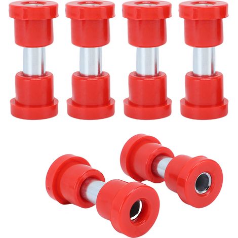 Kit de douilles à ressort 70291G01, manchons de manille en métal et polyuréthane pour chariot de golf, remplacement pour voiture de club DS à partir de 1981, rouge. (1/5)