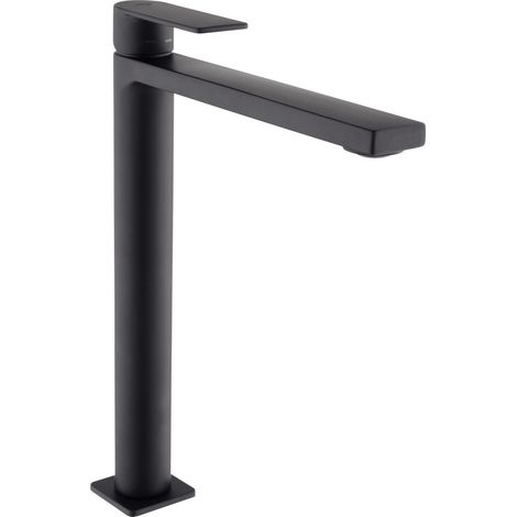 Swiss Aqua Technologies Mezclador monomando para lavabo B-Way XL con palanca, negro mate (SATBSBW285) (1/3)
