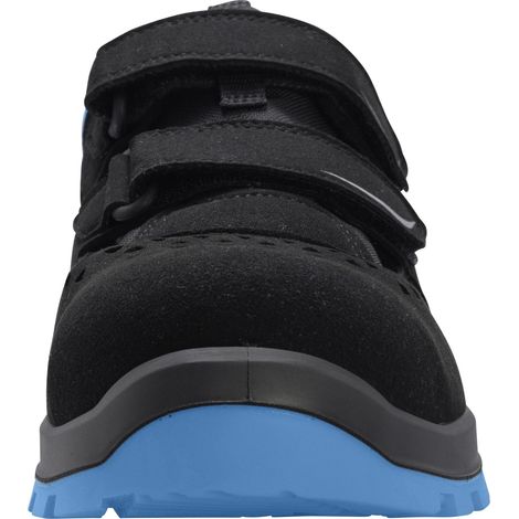 UVEX 2 xenova Sicherheits-Sandale gelocht Gr. 39 W11 S1PL ESD SR schwarz/blau 9553.2