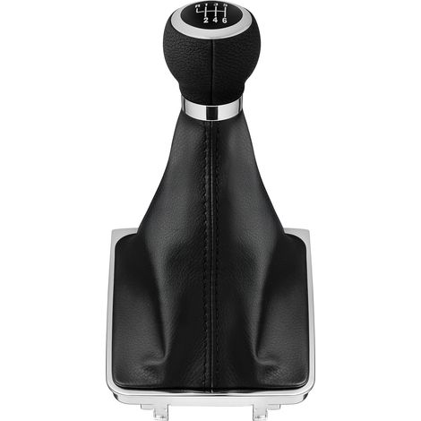Pommeau de levier de vitesses avec soufflet VW Passat B6 B7 CC 6 vitesses 05-16 (1/5)
