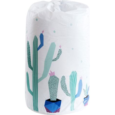 Sacs de rangement cylindriques pour grands vêtements, couverture d'oreiller, couette, sac d'emballage à cordon réutilisable, organisateur de maison (1/5)