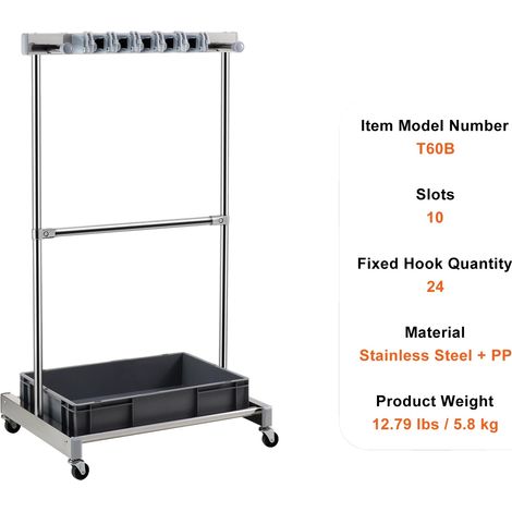 Organizzatore per attrezzi, 10 scomparti, design mobile, 10 scomparti (1/2)