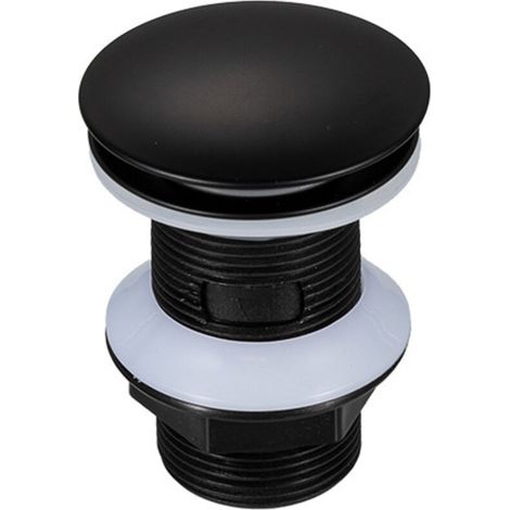 Promotional pop-up drain, pop-up drain without overflow, universal pop-up sink drain, sink drain, black drain for sinks and basins (1/5)
