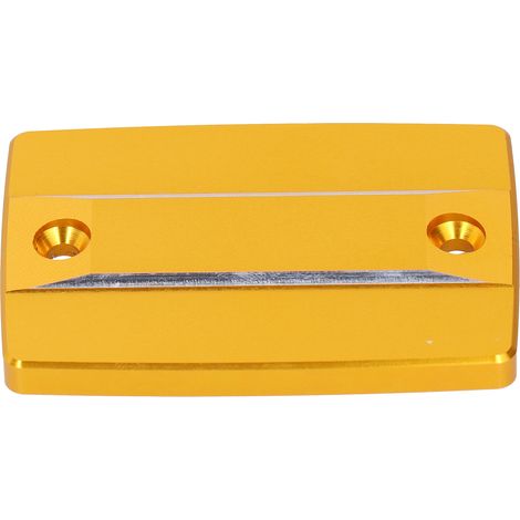 Bouchon de réservoir de liquide de frein avant en alliage d'aluminium, compatible avec Yamaha MT-07/09 FZ1/FZ8 XJ6 (Or) (1/5)