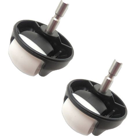 2er-Pack Ersatz-Lenkrollen für Staubsauger der Serien iRobot Roomba 500, 600, 700, 800 und 900, 560, 620, 650, 770, 780, 880, 980 und 960, Schwarz, Lilaris (1/4)