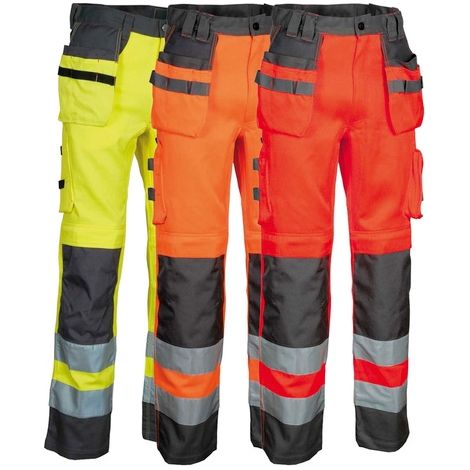 Pantalones de trabajo Cofra Blinding de alta visibilidad - 50 (EU) - Giallo