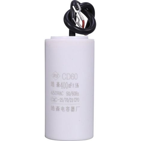 Condensateur AC 16 µF 450 V pour moteur. élément électronique pour lave-linge