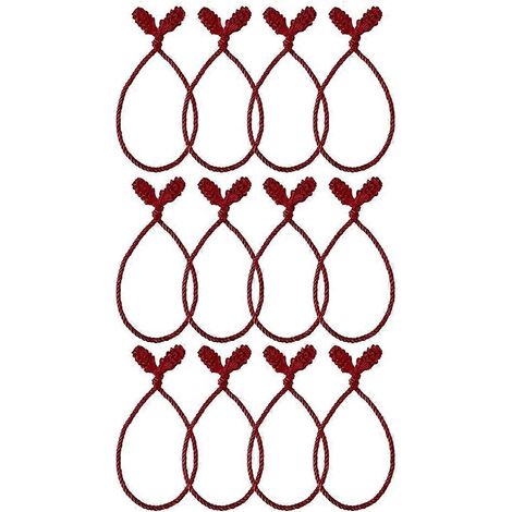 Packung mit 12 Weihnachtsgirlanden-Bändern, 50 cm (20 Zoll), wiederverwendbar und flexibel, ideal für Girlanden, Kränze und Treppengeländer. (1/5)