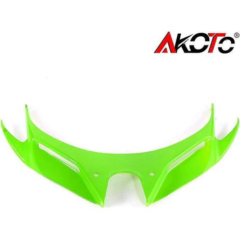 Ailerons aérodynamiques avant pour moto Kawasaki Ninja 250/400 (vert) (1/5)