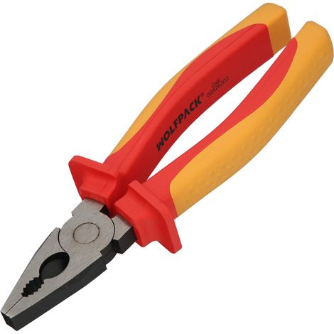 Pinza Universale 200 mm. Manici isolati in acciaio al cromo vanadio (1/4)