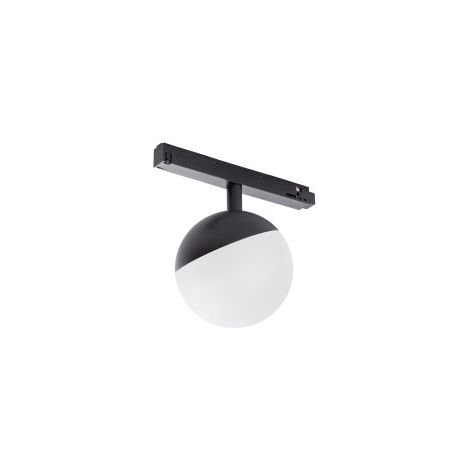 Spot rail magnétique Nowodvorski boule blanc 8W 3000K