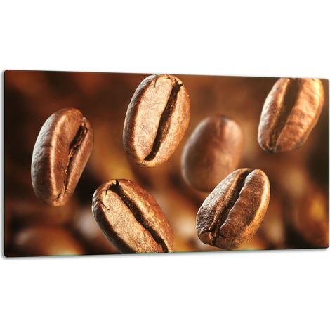 Glasschneidebrett 52x30 Kaffee (1/5)