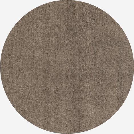 Tapis rond antidérapant lavable uni Elegance rond MAR102