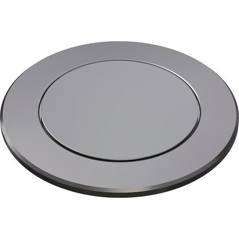 Blanco PushControl III Druckknopf, PushControl für Blanco InFino, Bohrloch ø35 mm, satin dark steel (1/5)