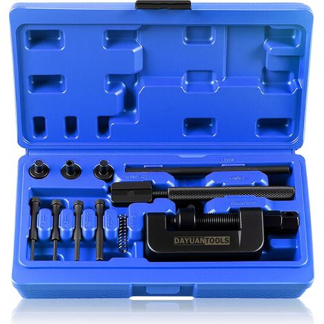 Motorcycle chain riveting tool, motorcycle chain tool set, motorcycle chain separator and riveting tool, motorcycle riveting tool, motorcycle chain separator (1/5)