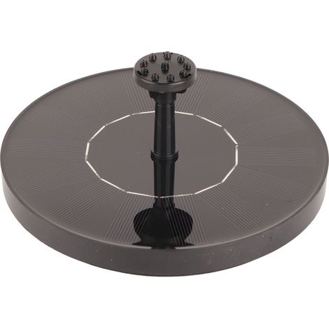 Pompe solaire pour fontaine à eau, fontaine pour jardin, bain d'oiseaux, bassin, aquarium. (1/5)