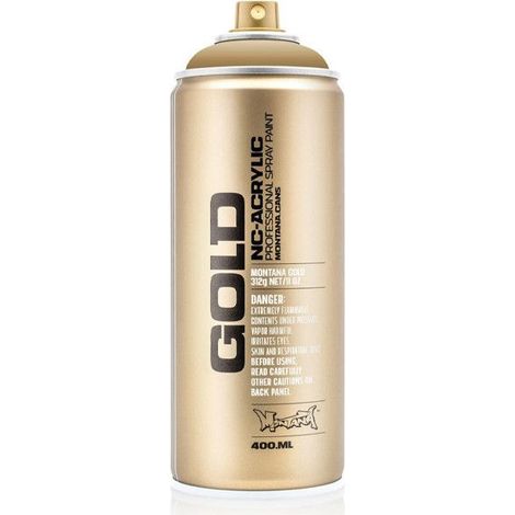Bombe de peinture - Gold - Acrylique - Duck season - G8040 - 400ml - Montana Cans