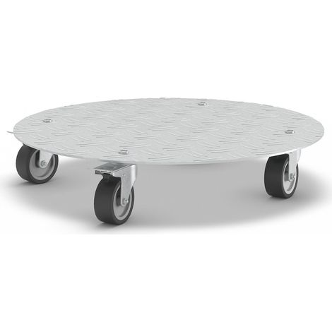 Wagner, Plateau roulant en aluminium pour plantes, force 100 kg