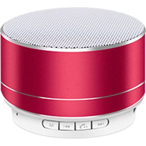 A10 Mini Haut-Parleur Bluetooth Portable Extérieur pour Caisson de Basses Boîte de Son Support Carte TF Rouge (1/5)