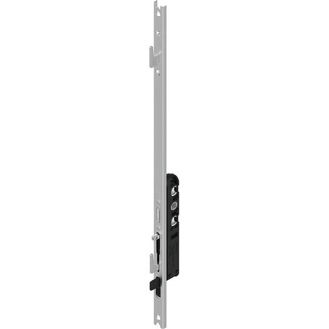 Serrure Serinox 2 points haut têtière U de 16 x 6 mm avec platine réglage du crochet 370 mm DS8405-370-1 - LA CROISEE D.S.