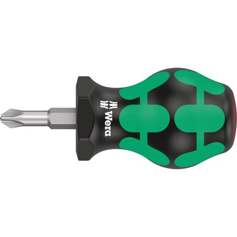 Wera 350 PH Stubby 05008851001 Kreuzschlitz-Schraubendreher PH 2 Klingenlänge: 25 mm