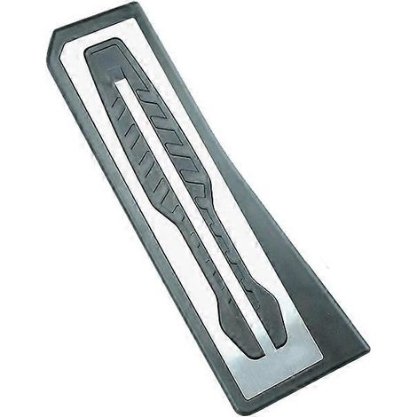 Plaque en acier inoxydable pour repose-pieds de pédale d'accélérateur, de frein ou de carburant (pour BMW X3 X4 F10 F11 F12 F06 F01 F02, conduite à gauche).