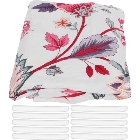Funda para sofá, estampado floral, tejido elástico, antideslizante, para salón, 3 plazas (1/5)