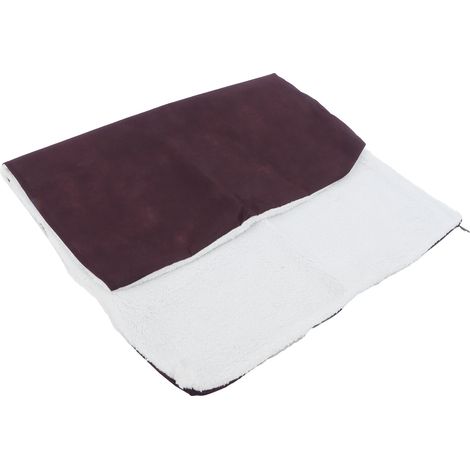Matelas chauffant antidérapant pour niche de chien - Couverture isolante amovible pour confort des animaux (Blanc 90x64 cm) (1/5)