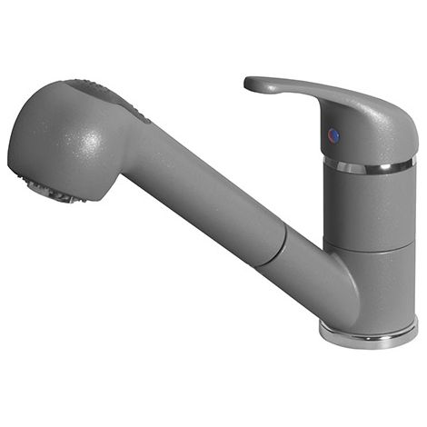 Rubinetto Miscelatore Cucina Elleci Venere Metaltek Grigio Titanium MMKVEN73 (1/5)