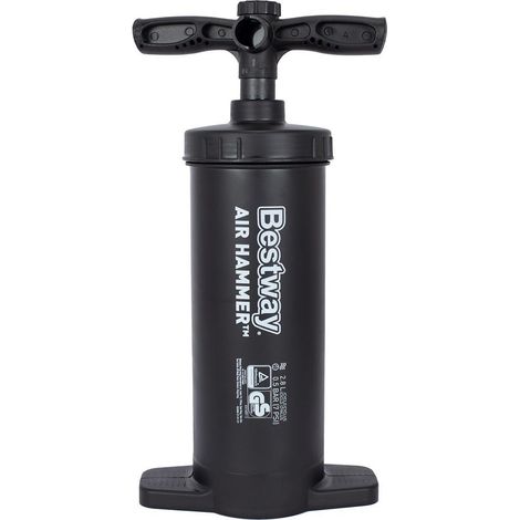 BESTWAY hinchador martillo 37 cm 62086 , Hinchador martillo 37 cm 62086Volumen medio de 2,8 litros por cicloFabricado en plástico de alta calidadIncluye 3 adaptadores d