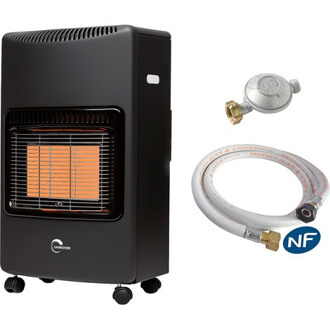 Poêle à Gaz Infrarouge Loros Sannover 4200 W + Kit Complet NF (1/3)