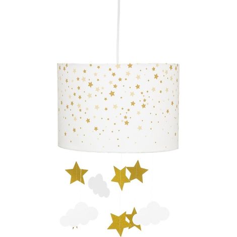 Suspension blanc et ocre (1/5)