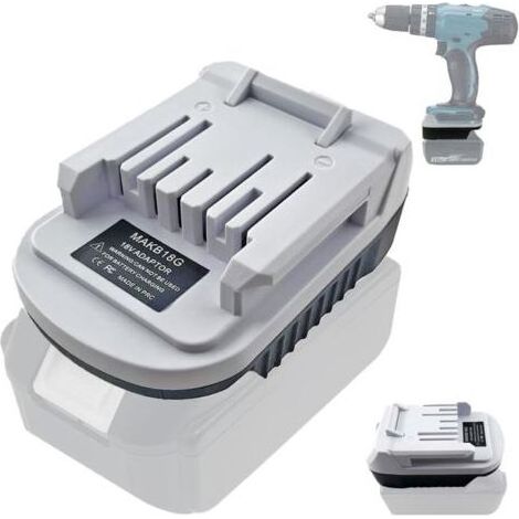 Adaptateur pour batteries Makita 18 V Li-Ion vers outil électrique série G - Convertisseur compatible BL1815G BL1811G BL1830G (1/4)