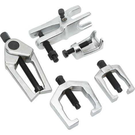 Séparateur de rotules 5 pièces en acier allié, extracteur de biellettes de direction, démonteur de suspension avec coffret de rangement pour camions (1/5)
