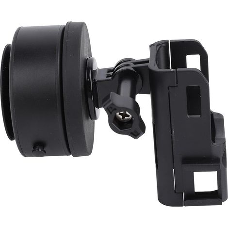 Support de Caméra d'action Magnétique, Support à 3 Ventouses de Poche de Voiture à Double Boule en Alliage D'aluminium avec Adsorption sous Vide électrique pour Pare-Brise (1/5)