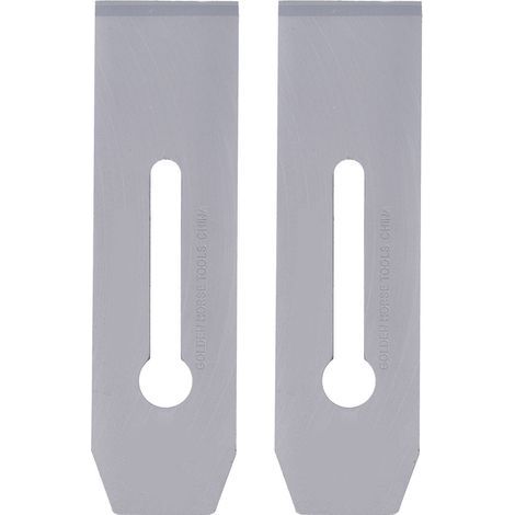 Lames de raboteuse en acier 51mm, accessoires de remplacement de couteau Portable pour le travail manuel du bois 2 pièces (1/5)