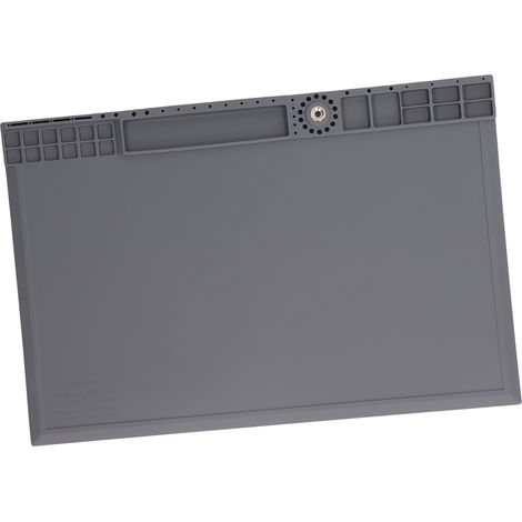 Tapis isolant magnétique en silicone résistant à la chaleur pour réparation et détection électronique (1/5)