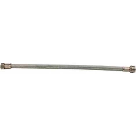 10 x FLESSIBILE INOX MAS/FEM 1/2 50 CM DN.10
