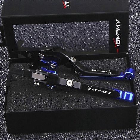 Leviers de frein et d'embrayage réglables, pliables et extensibles CNC pour moto Yamaha MT-07 (2014-2015-2016-2017-2018) - A4 (1/5)