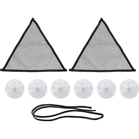 2 pièces Axolotl Bearded Dragon Lizard Hammock avec grand Suctions et Rope No Rust Breathable Mesh reptile Hammock (1/5)