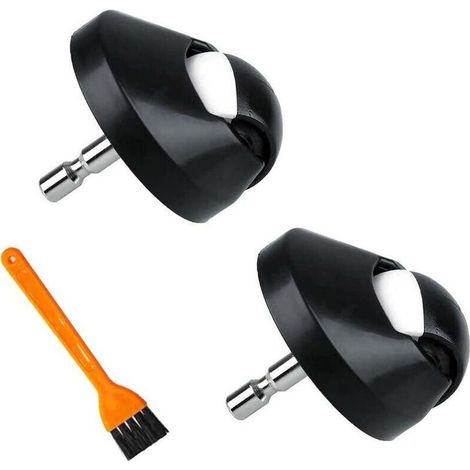 YMYNY Pack de 2 Roues avant pivotante pour iRobot Roomba Aspirateur s¨ries500 600 700 800 900 +Brosse offert (1/5)