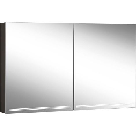 Schneider GRACE TW Armoire de toilette avec éclairage, 2 portes
