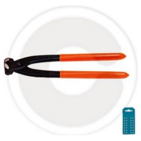 tenaglia per fabbro ferraiolo in acciaio con manici rivestiti cm 22 mm 220