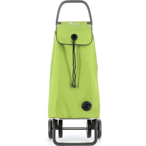 Carro ROLSER Imax MF4 4 ruedas bolsa saco color lima (1/5)