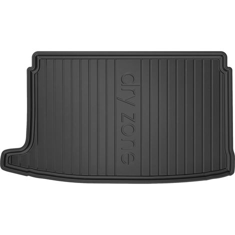 Tapis de coffre pour VW Polo V HB 2009-2017 Supérieur TPE Antidérapant Noir 1Pc (1/5)