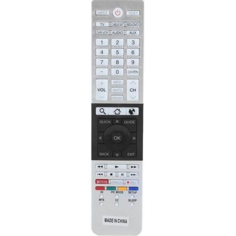 Télécommande de Remplacement pour CT-90430 CT-90429 CT-90427 CT-90428 CT-90444 Toshiba (1/4)
