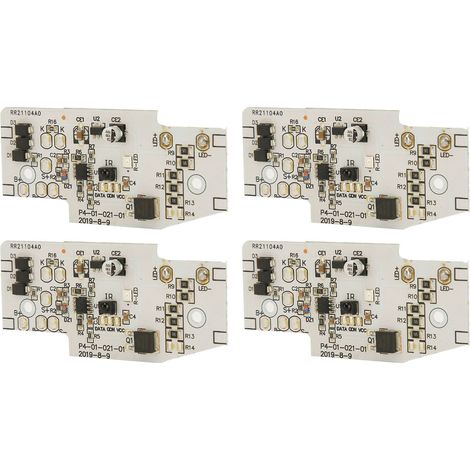 4 Pièces Contrôleur Solaire LED 3.2V-12.8V, Module de Commande pour Éclairage à Batterie (1/5)
