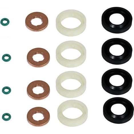 Diesel Injector Seal Kit, 1318562,1314368 Replacement for Citroen Berlingo C2 C3 C4, for 206 1.6HDI 110 2004-ON (1/4)