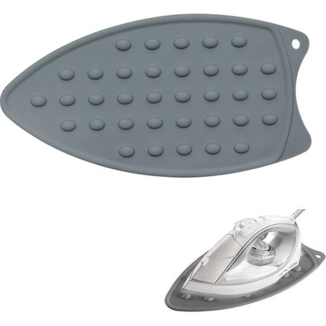 Bügeleisenmatte Silikon Silikon Bügeleisenauflage Hitzebeständig Bügelmatte Bügelbrett Kompaktmatte Hitzebeständig Bügelbrettunterlage Blau (1/5)